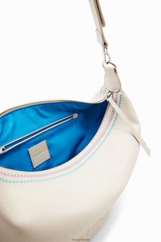 accesorio 4802L1337 mujer Desigual bolso mediano bordado - Desigual Colombia Medellín