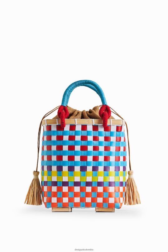 Desigual zapatos Colombia - accesorio 4802L1353 mujer Desigual bolso canasto stella jean mini