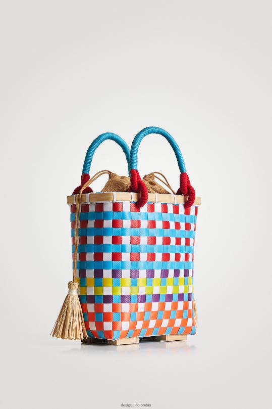 Desigual zapatos Colombia - accesorio 4802L1353 mujer Desigual bolso canasto stella jean mini