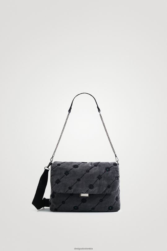 accesorio 4802L1382 mujer Desigual bolso bandolera efecto denim - Desigual sales online