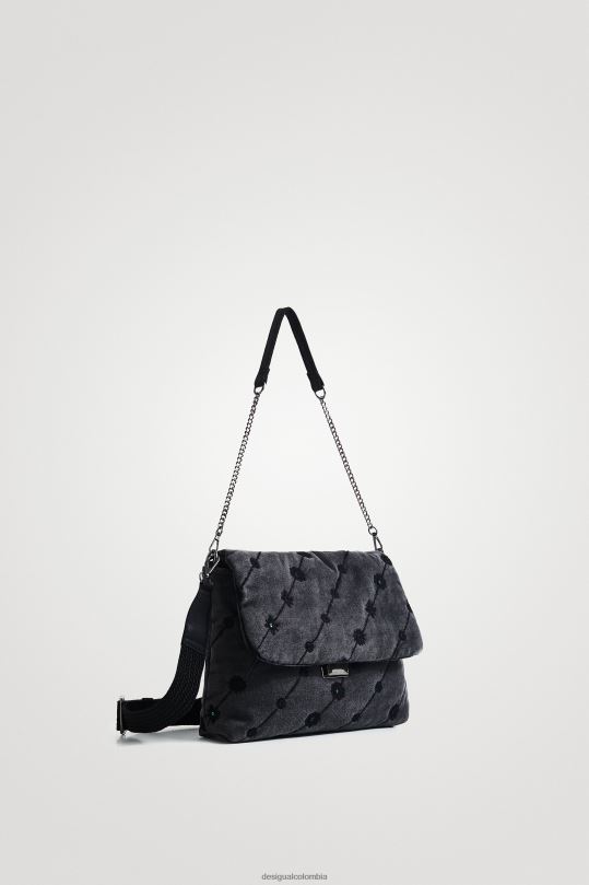 accesorio 4802L1382 mujer Desigual bolso bandolera efecto denim - Desigual sales online