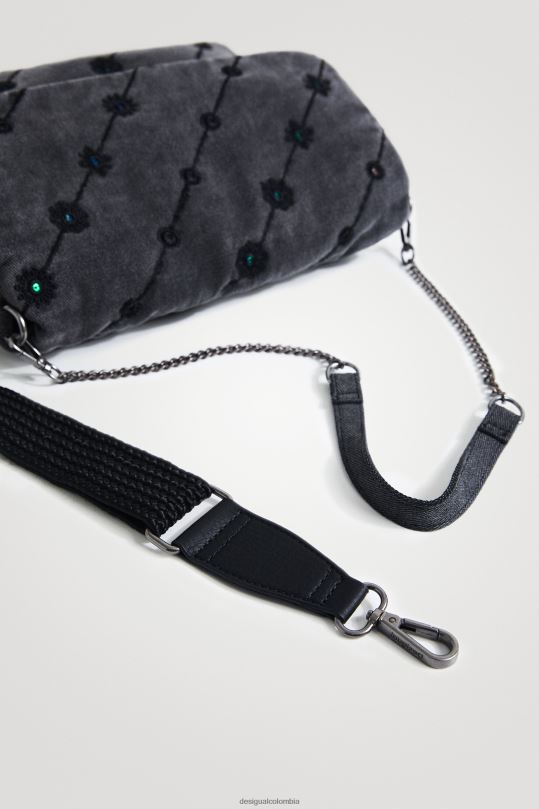 accesorio 4802L1382 mujer Desigual bolso bandolera efecto denim - Desigual sales online