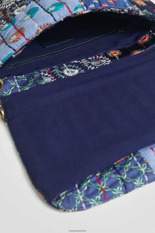 Desigual Colombia - accesorio 4802L1389 mujer Desigual bolso bandolera de tela bordada