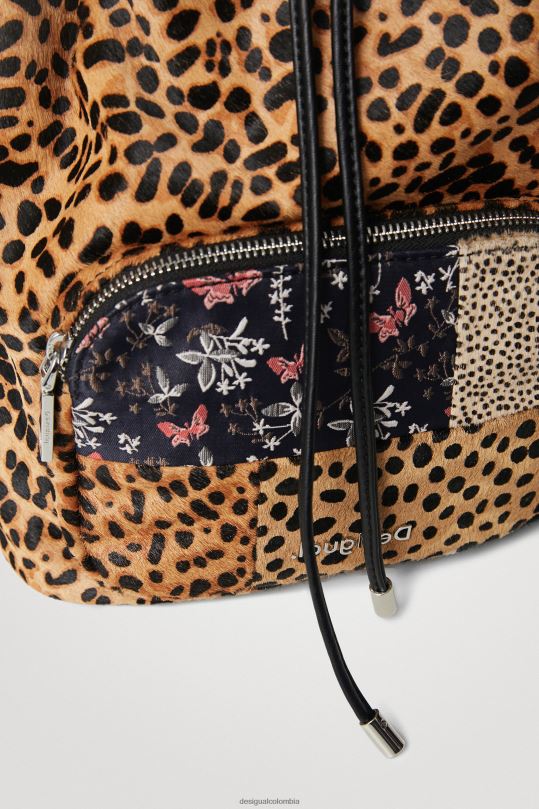 Desigual zapatos Colombia - accesorio 4802L1393 mujer Desigual bolso saco animal print
