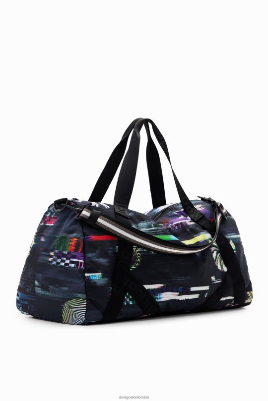Desigual zapatos Colombia - accesorio 4802L191 mujer Desigual bolsa de deporte glitch xl