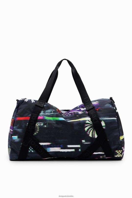 Desigual zapatos Colombia - accesorio 4802L191 mujer Desigual bolsa de deporte glitch xl