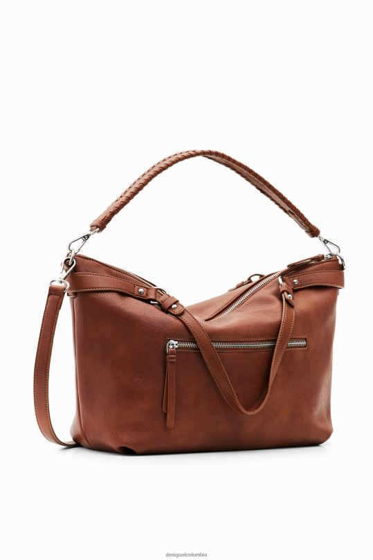 accesorio 4802L293 mujer Desigual bolso liso grande - Desigual sale damen