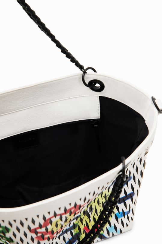 accesorio 4802L601 mujer Desigual bolso grande con soles troquelados - Desigual sale damen