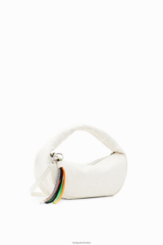 accesorio 4802L696 mujer Desigual bolso pequeño con bordado suizo - Desigual shop