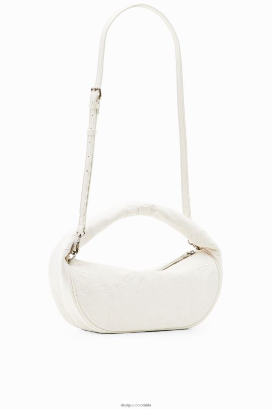 accesorio 4802L696 mujer Desigual bolso pequeño con bordado suizo - Desigual shop