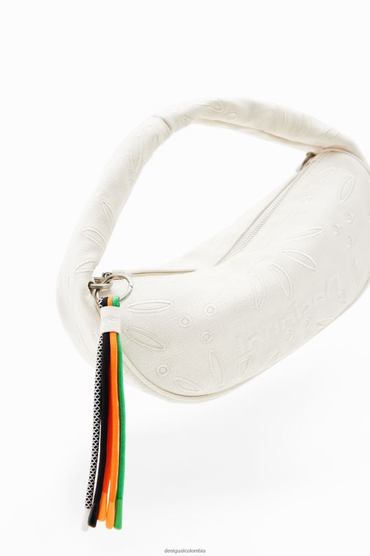 accesorio 4802L696 mujer Desigual bolso pequeño con bordado suizo - Desigual shop