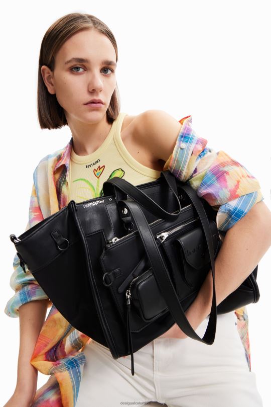 blusas Desigual bogota - accesorio 4802L768 mujer Desigual bolsa grande multiposición