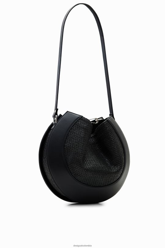 accesorio 4802L772 mujer Desigual bolso maitrepierre redondo de piel - Desigual Colombia rebajas