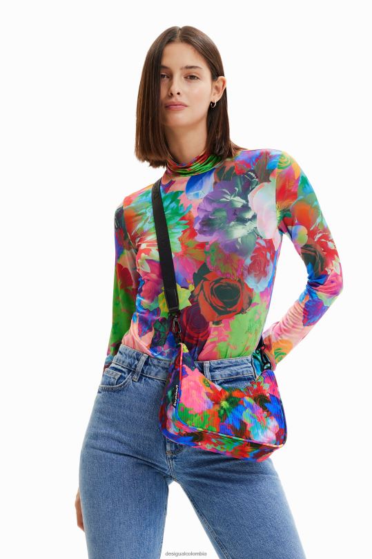 accesorio 4802L823 mujer Desigual bolso pequeño de flores - Desigual sale damen