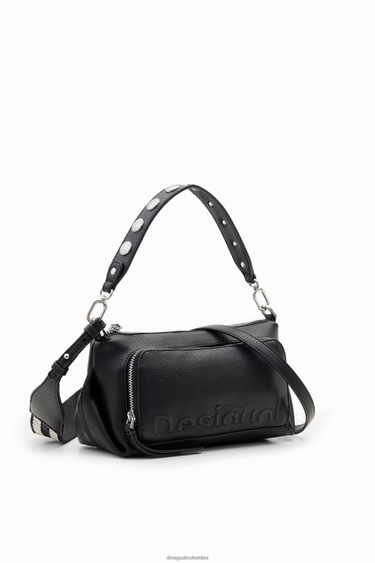 accesorio 4802L1193 mujer Desigual bandolera mediana con medio logo - Desigual sales online