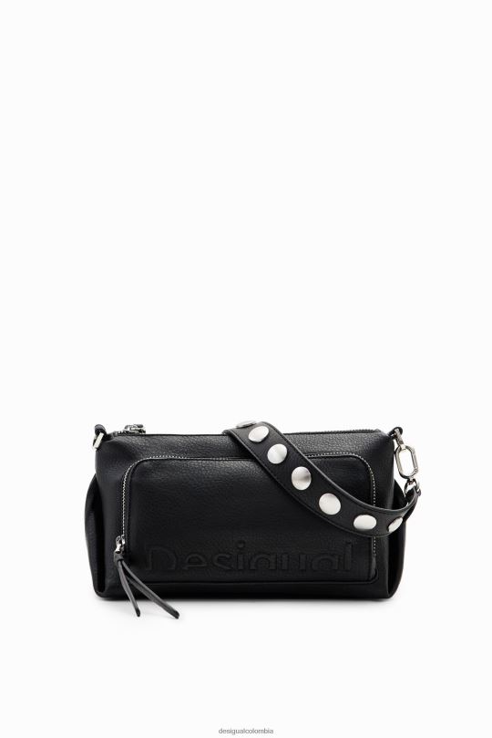 accesorio 4802L1193 mujer Desigual bandolera mediana con medio logo - Desigual sales online