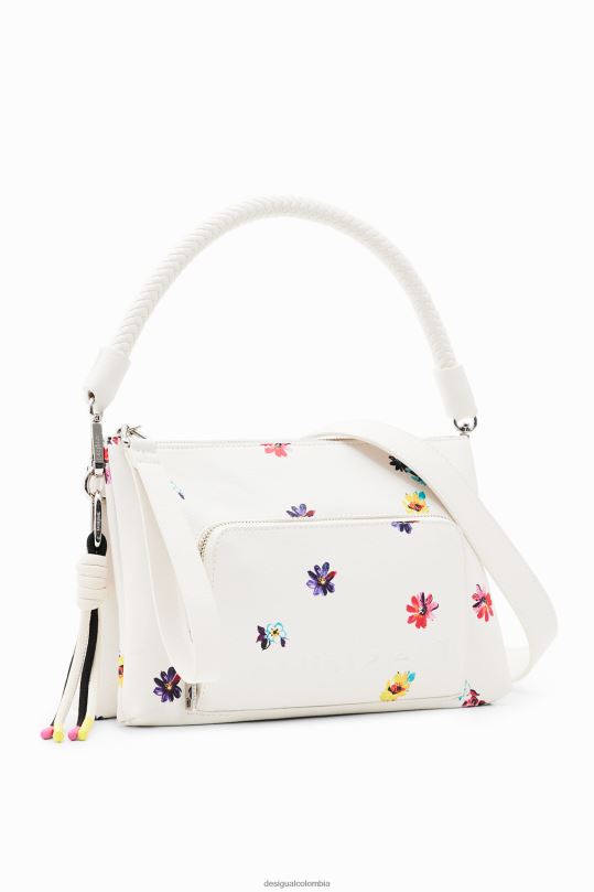 Desigual zapatos Colombia - accesorio 4802L1214 mujer Desigual bandolera pequeña con flores