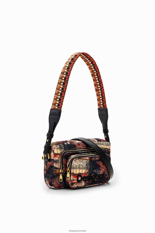 accesorio 4802L1230 mujer Desigual metro. bolso crossbody pequeño tapizado de christian lacroix - Desigual sale damen