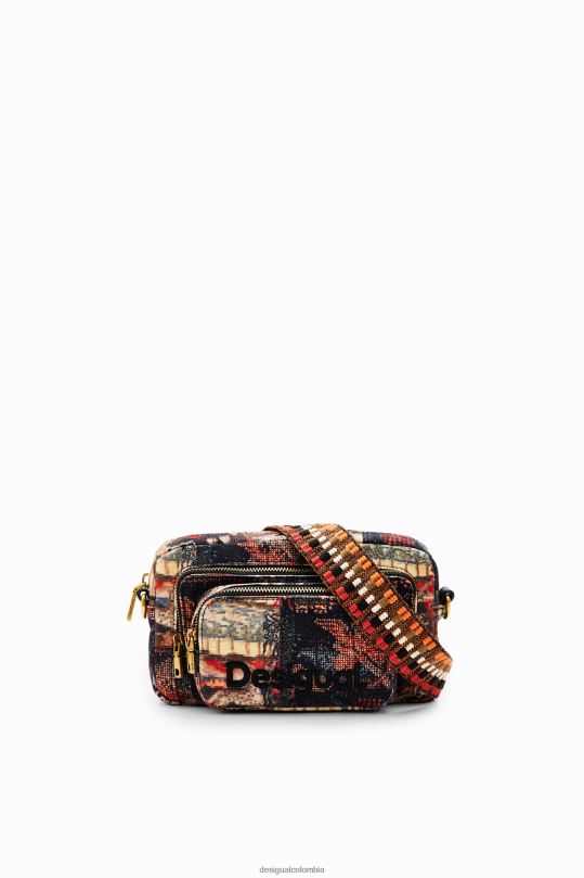 accesorio 4802L1230 mujer Desigual metro. bolso crossbody pequeño tapizado de christian lacroix - Desigual sale damen