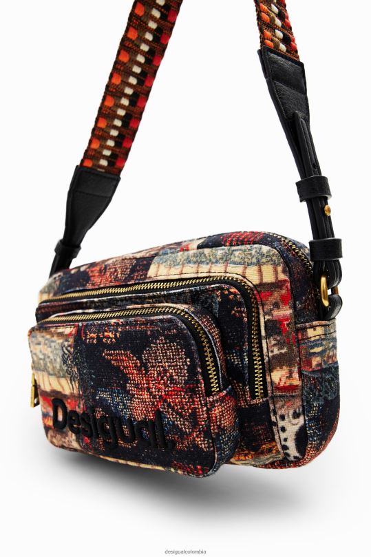 accesorio 4802L1230 mujer Desigual metro. bolso crossbody pequeño tapizado de christian lacroix - Desigual sale damen