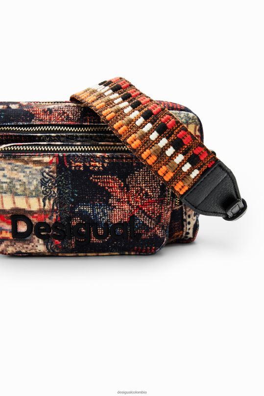 accesorio 4802L1230 mujer Desigual metro. bolso crossbody pequeño tapizado de christian lacroix - Desigual sale damen