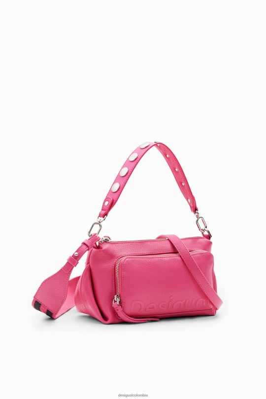 accesorio 4802L1238 mujer Desigual bandolera mediana con medio logo - Desigual sales online