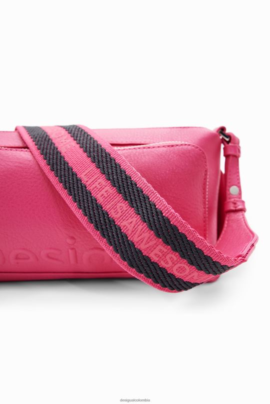 accesorio 4802L1238 mujer Desigual bandolera mediana con medio logo - Desigual sales online
