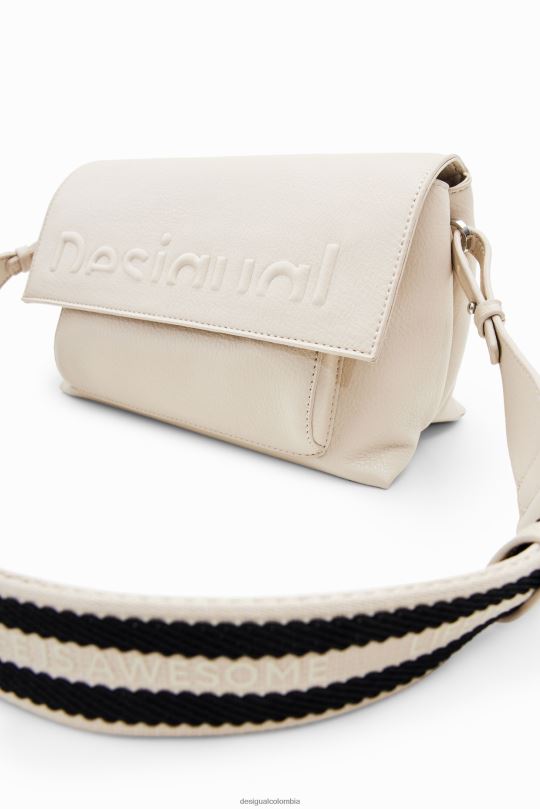 Desigual Colombia pagina oficial - accesorio 4802L1257 mujer Desigual bandolera mediana con medio logo