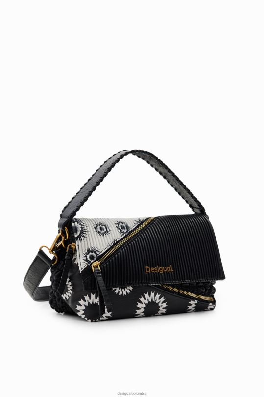 Desigual Colombia - accesorio 4802L1264 mujer Desigual bandolera mediana con patchwork