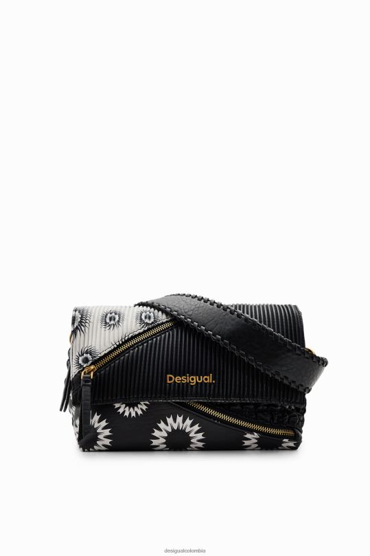 Desigual Colombia - accesorio 4802L1264 mujer Desigual bandolera mediana con patchwork