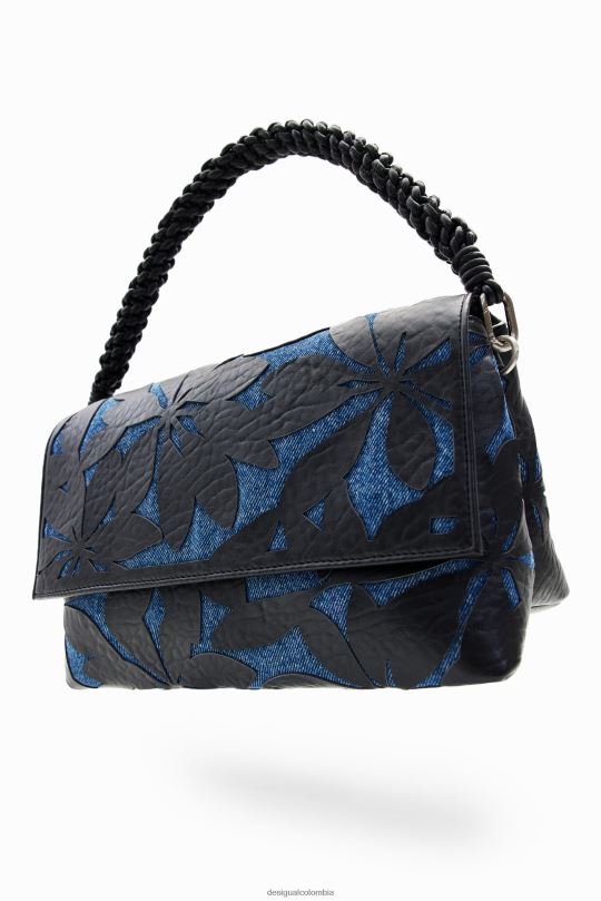 Desigual Colombia bolsos - accesorio 4802L1266 mujer Desigual bandolera mediana con flores troqueladas