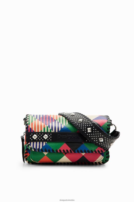 blusas Desigual bogota - accesorio 4802L1275 mujer Desigual bolso crossbody mediano con diamantes