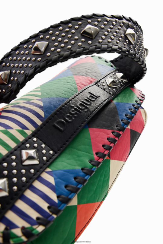 blusas Desigual bogota - accesorio 4802L1275 mujer Desigual bolso crossbody mediano con diamantes