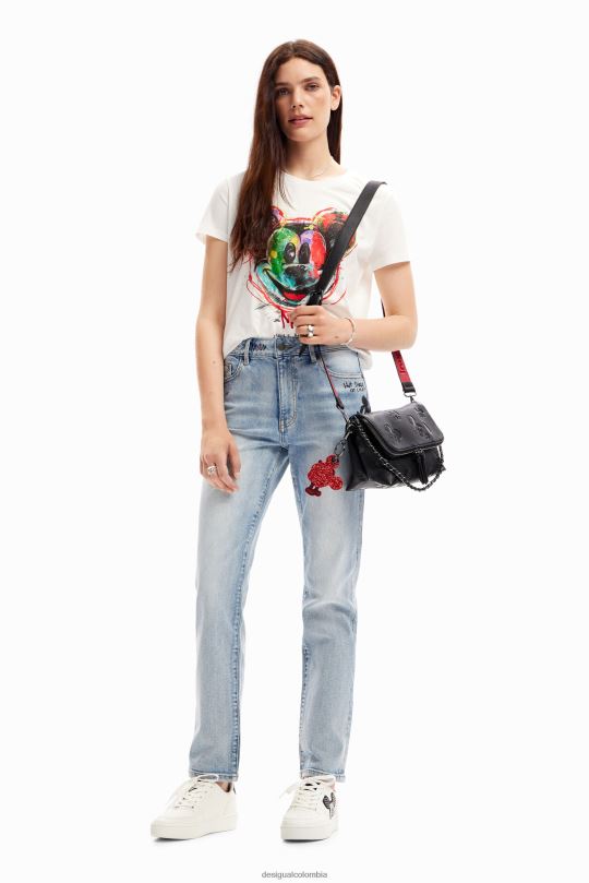 accesorio 4802L1285 mujer Desigual bandolera mediana de mickey mouse - Desigual Colombia Medellín