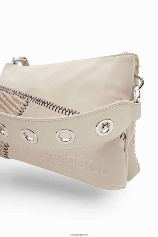 Desigual Colombia - accesorio 4802L1289 mujer Desigual bandolera mediana con patchwork