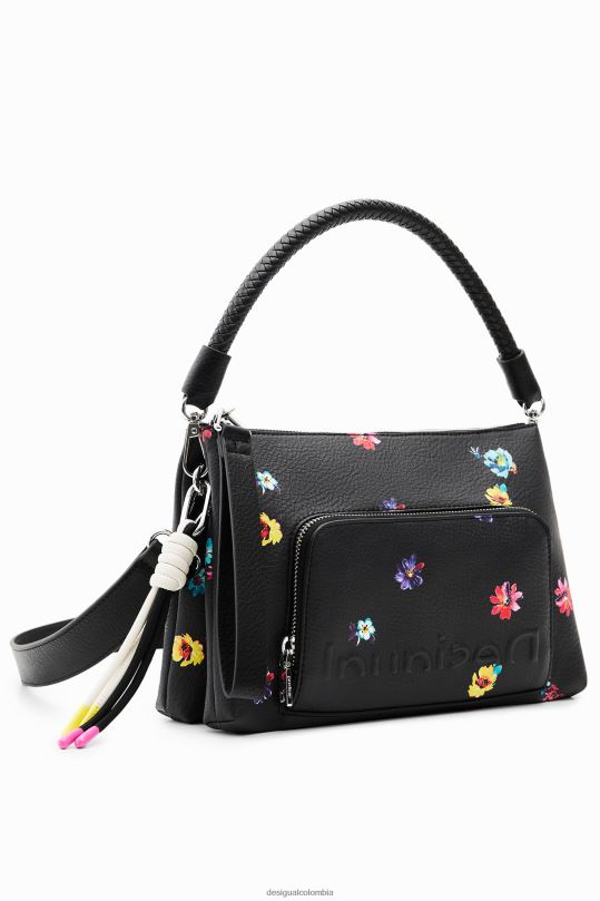 blusas Desigual bogota - accesorio 4802L1312 mujer Desigual bandolera pequeña con flores