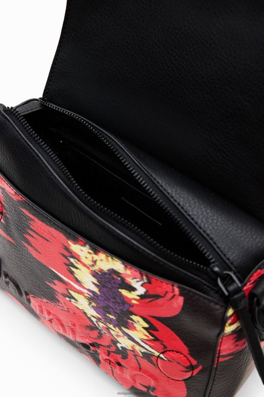 accesorio 4802L1319 mujer Desigual bandolera pequeña con flores - Desigual sale damen