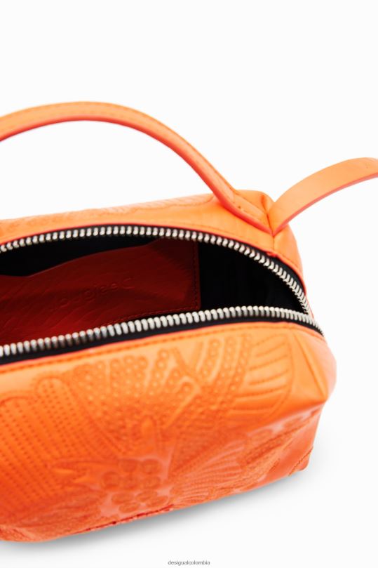 accesorio 4802L1329 mujer Desigual bolso bandolera mini con flores bordadas - Desigual Colombia Medellín