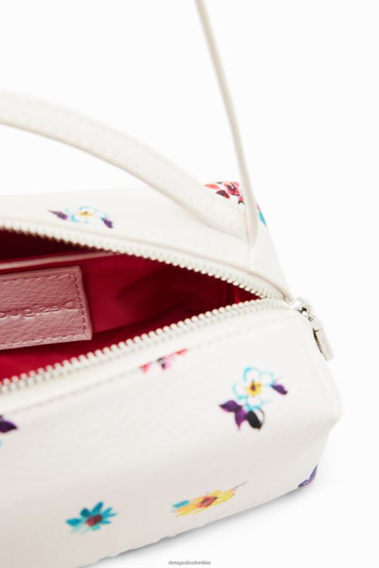 accesorio 4802L1361 mujer Desigual bandolera mini con estampado floral - Desigual sales online