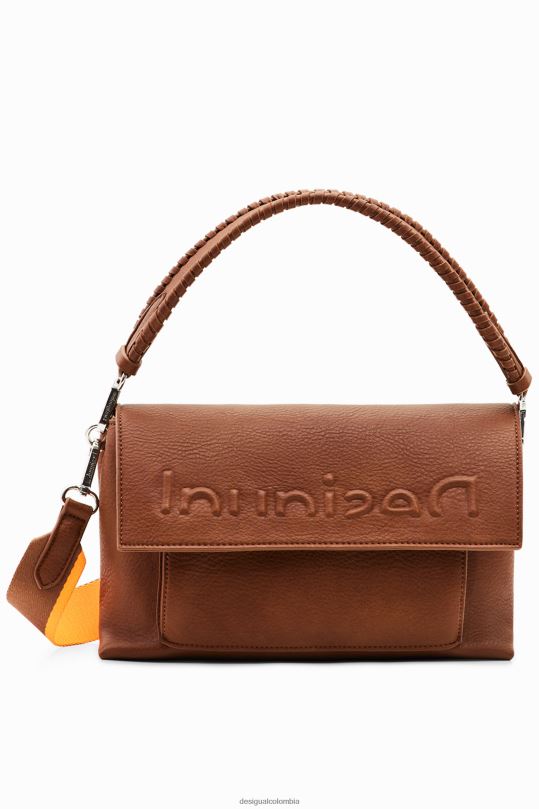 accesorio 4802L137 mujer Desigual bandolera mediana con medio logo - Desigual sales online