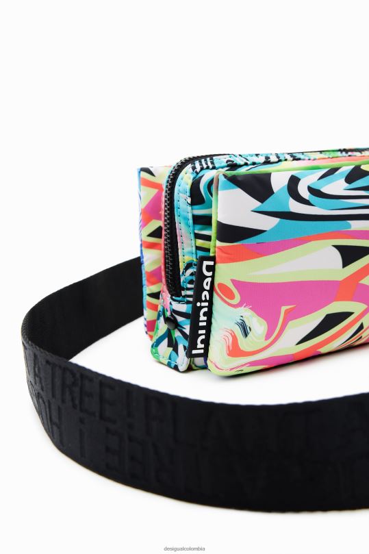 Desigual Colombia pagina oficial - accesorio 4802L408 mujer Desigual bandolera psicodélica pequeña
