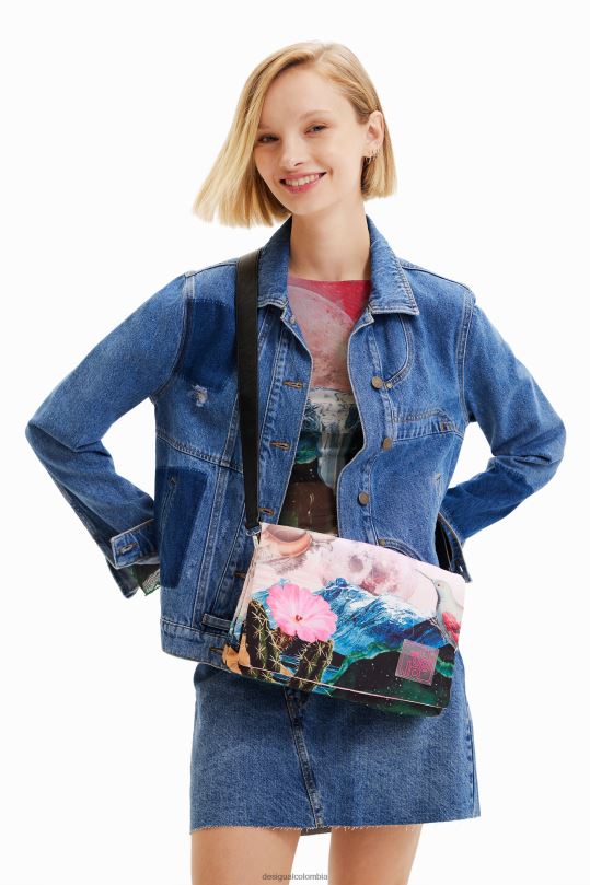 Desigual Colombia - accesorio 4802L444 mujer Desigual bolso crossbody fantasía mediano