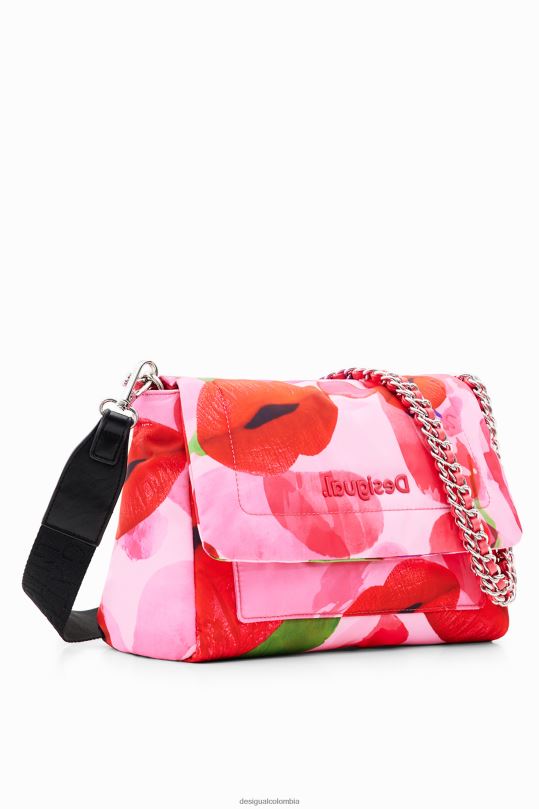 Desigual zapatos Colombia - accesorio 4802L522 mujer Desigual metro. bolso bandolera mediano con labios de christian lacroix