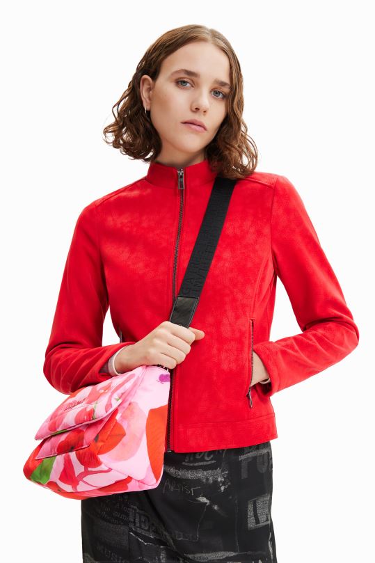 Desigual zapatos Colombia - accesorio 4802L522 mujer Desigual metro. bolso bandolera mediano con labios de christian lacroix