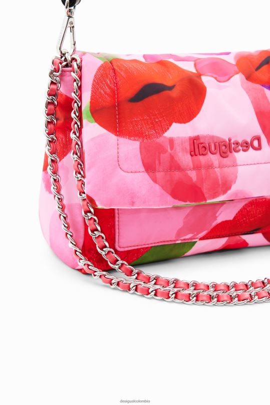 Desigual zapatos Colombia - accesorio 4802L522 mujer Desigual metro. bolso bandolera mediano con labios de christian lacroix