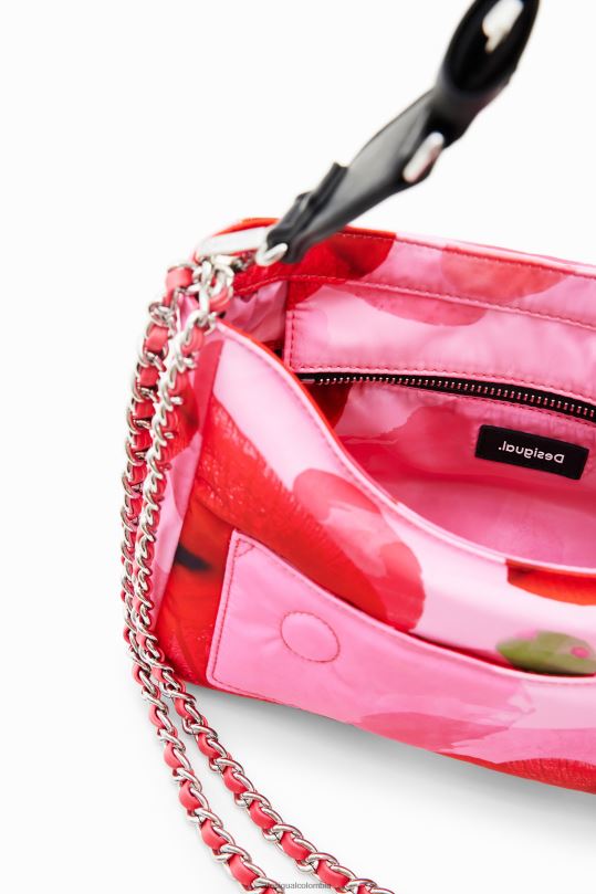 Desigual zapatos Colombia - accesorio 4802L522 mujer Desigual metro. bolso bandolera mediano con labios de christian lacroix