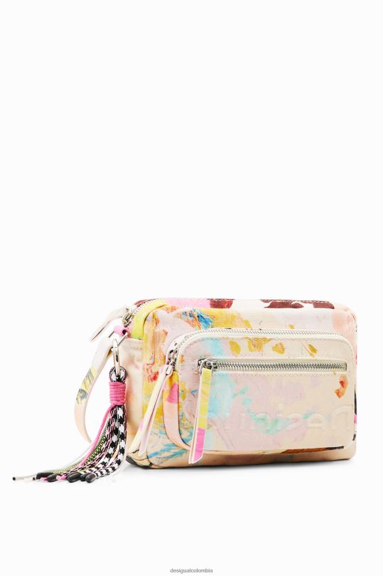 accesorio 4802L555 mujer Desigual bandolera pequeña con cuadro pintado - Desigual sales online