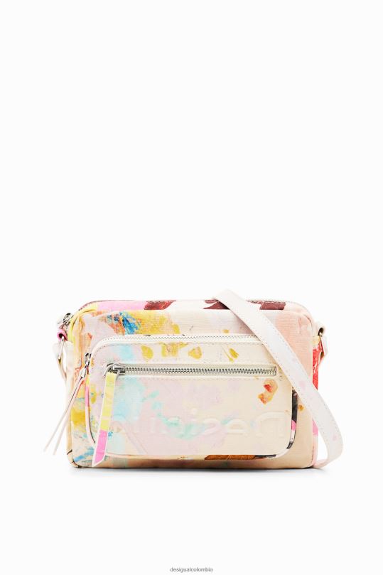 accesorio 4802L555 mujer Desigual bandolera pequeña con cuadro pintado - Desigual sales online