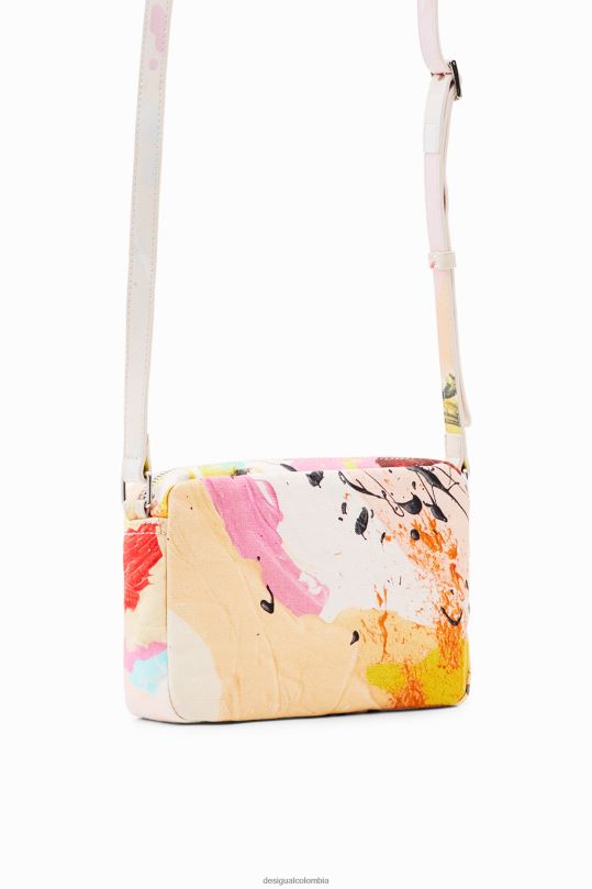 accesorio 4802L555 mujer Desigual bandolera pequeña con cuadro pintado - Desigual sales online