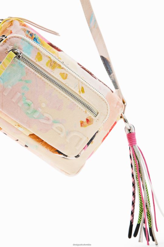 accesorio 4802L555 mujer Desigual bandolera pequeña con cuadro pintado - Desigual sales online
